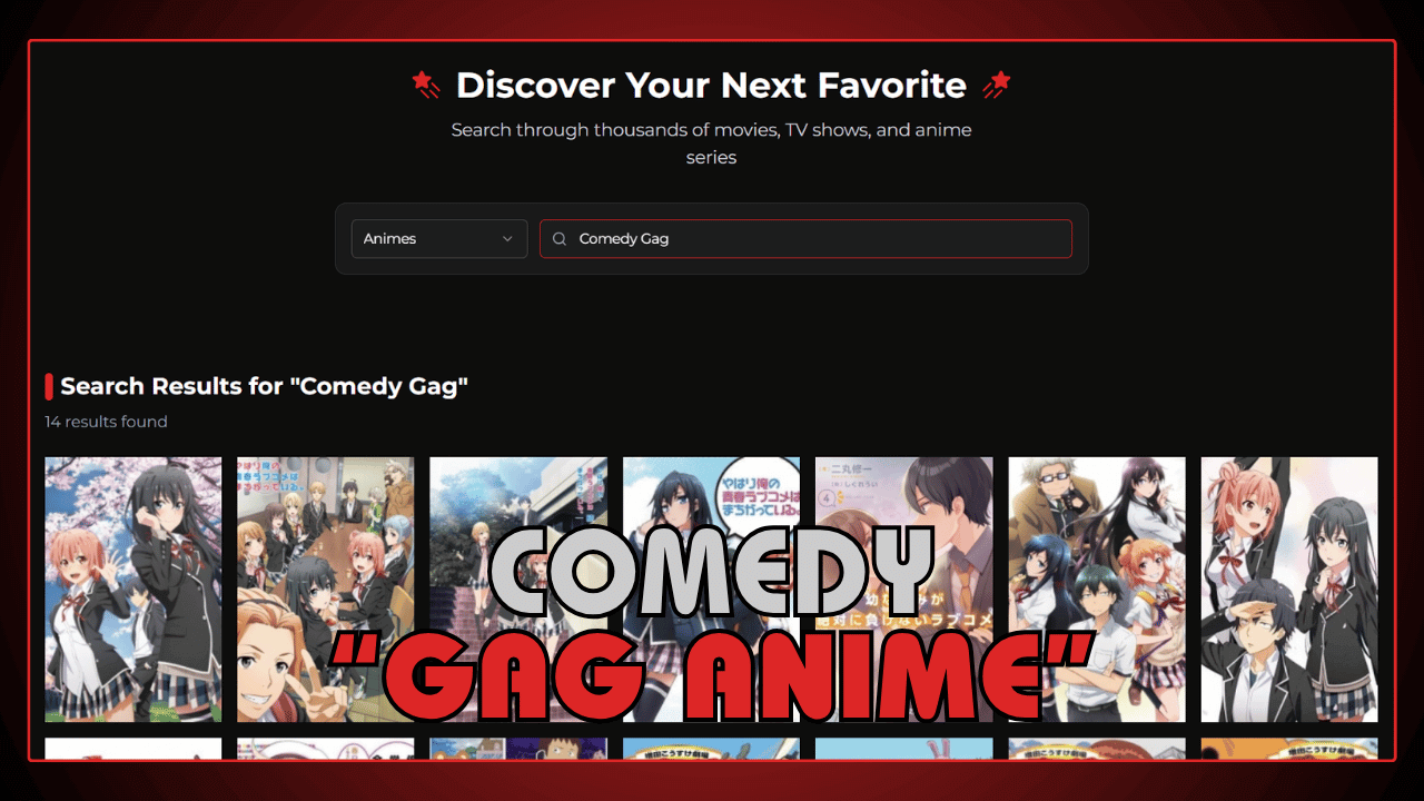 Comedy Gag Anime