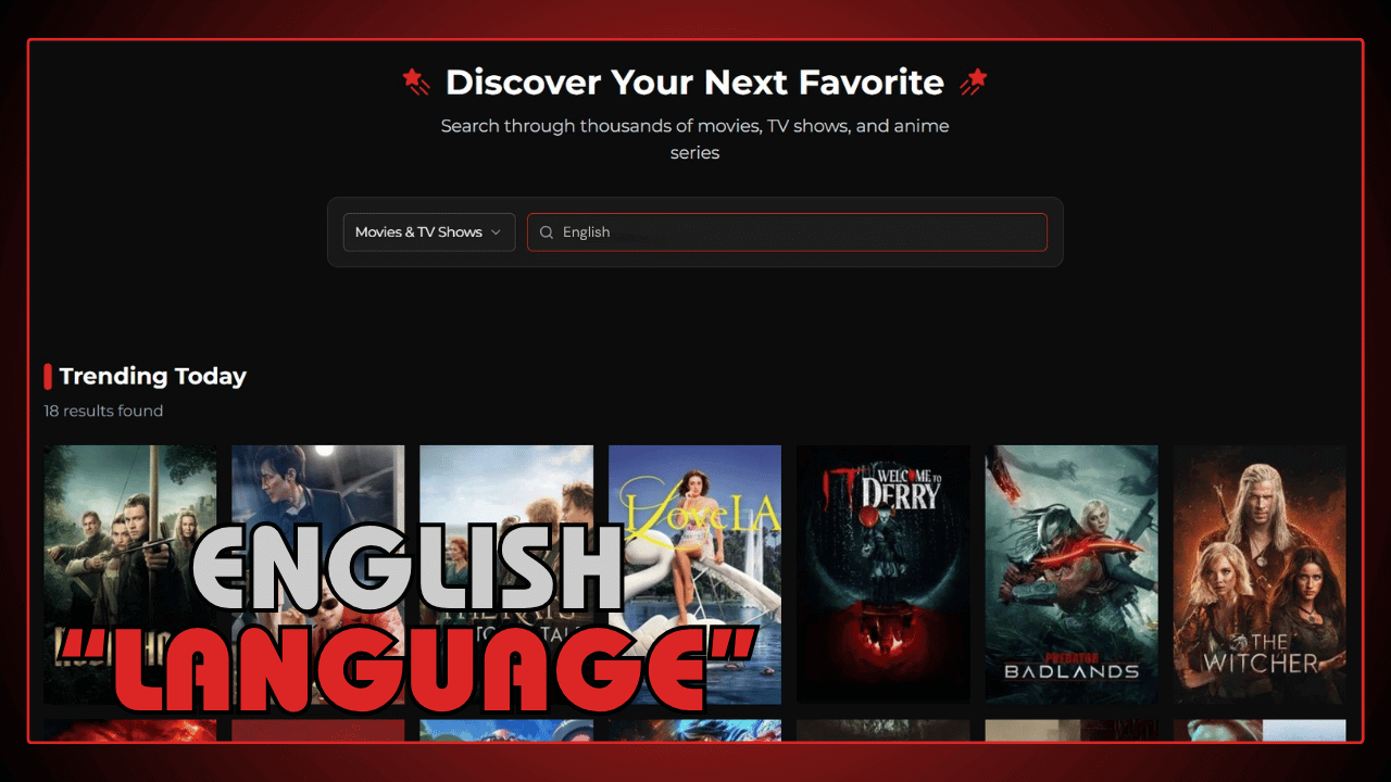 English Language Content