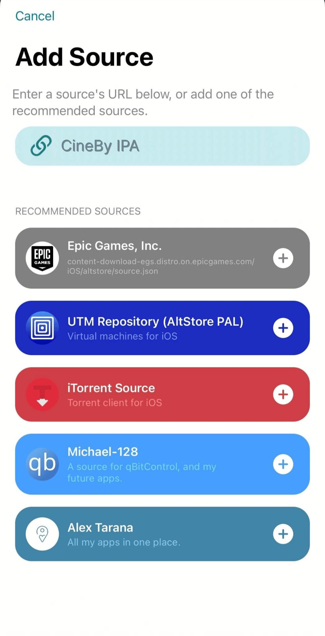 Install with AltStore