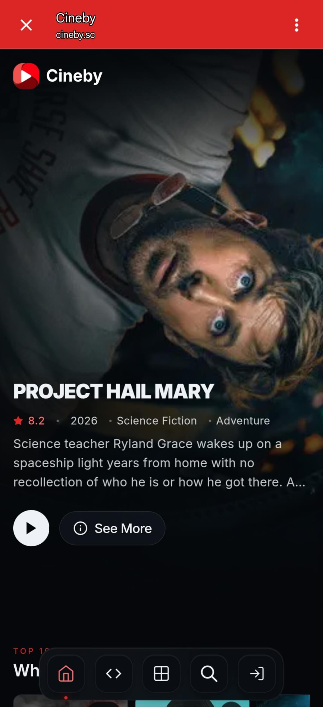 Browse and Stream on Mobile