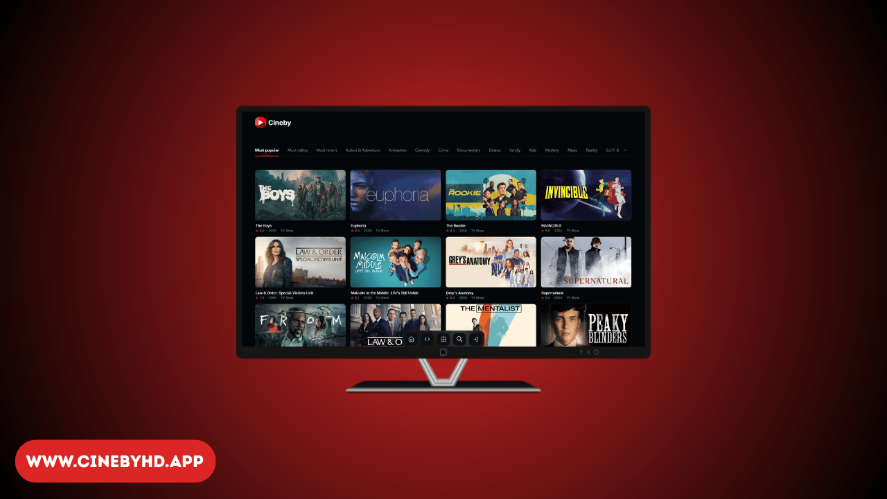 Install CineBy App on Smart TV